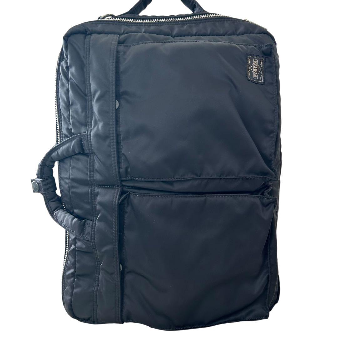 ✨希少美品✨ PORTER TANKER 3way ビジネスリュック メンズ 黒