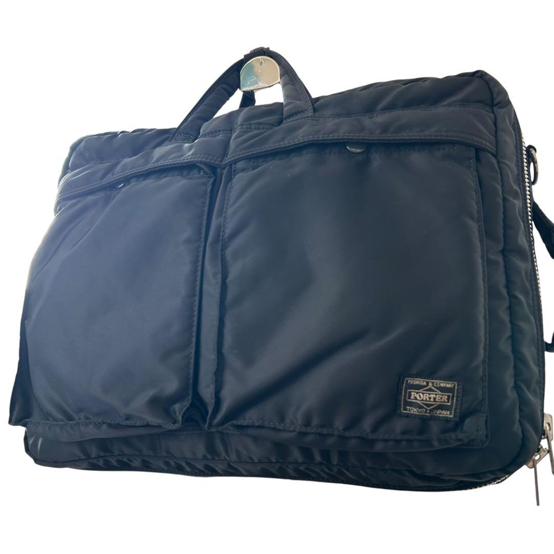 ✨希少美品✨ PORTER TANKER 3way ビジネスリュック メンズ 黒