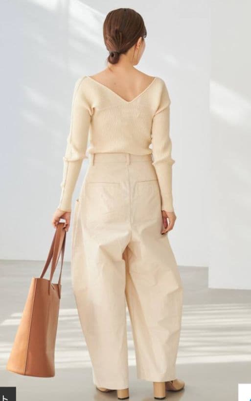 plage バルーンチノパンツ