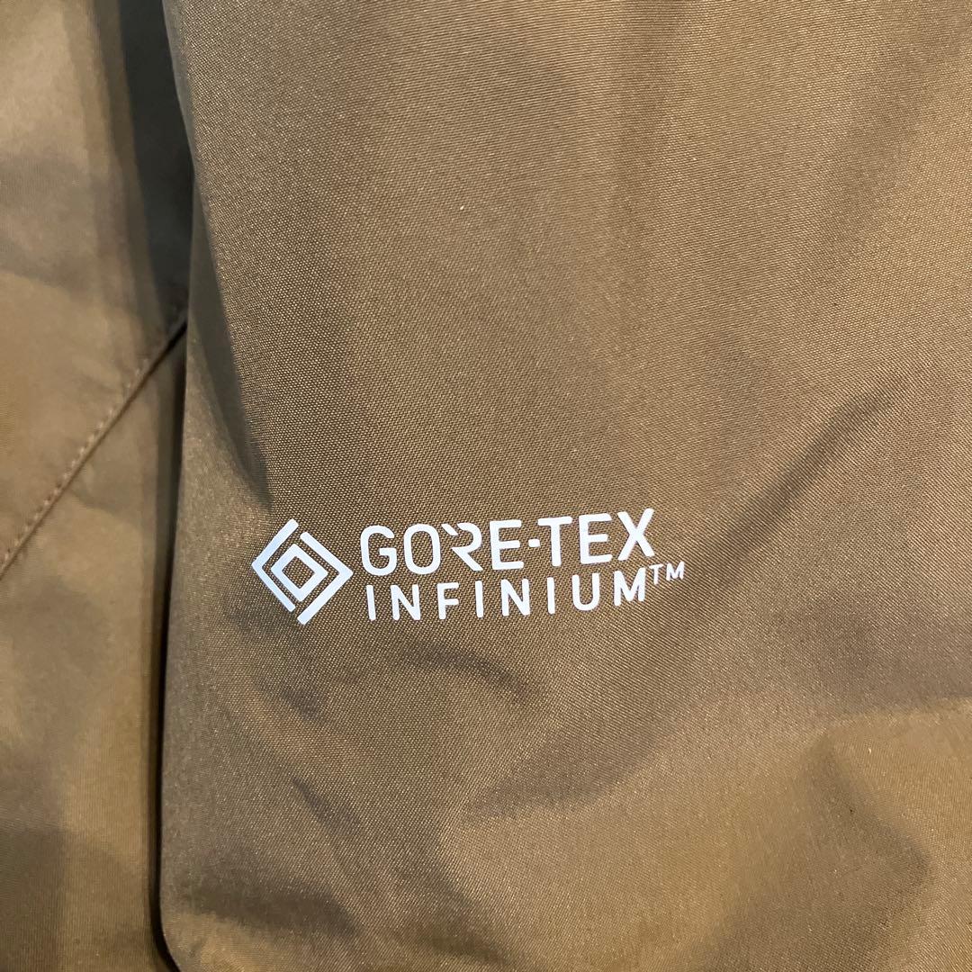 スノーボードウェアセット（カーキ・黒）　GORETEX