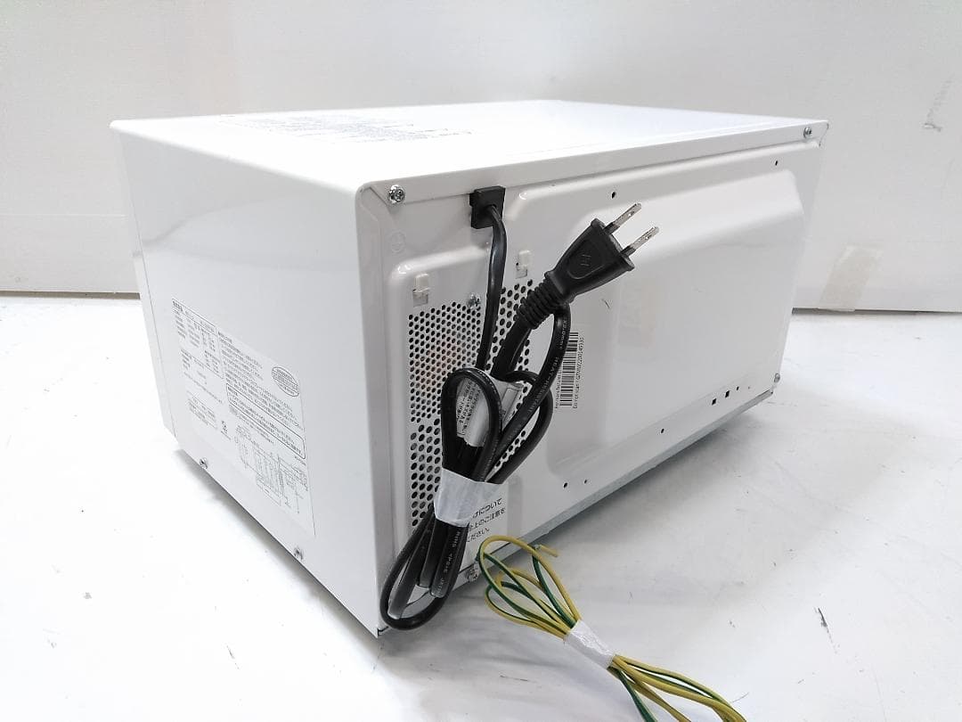 無印良品 単機能電子レンジ ホワイト MJ-SER18A 2022年製 △