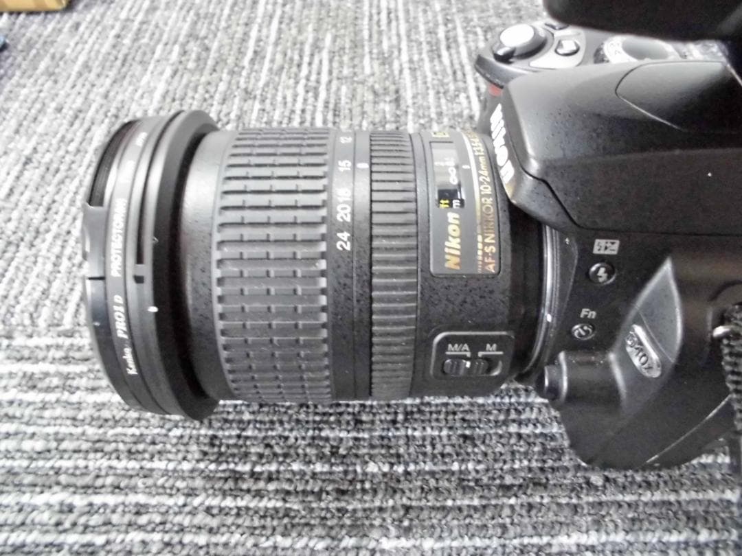 Nikon　超広角ズームレンズ＆デジタル一眼レフカメラD40X＆その他関連部材