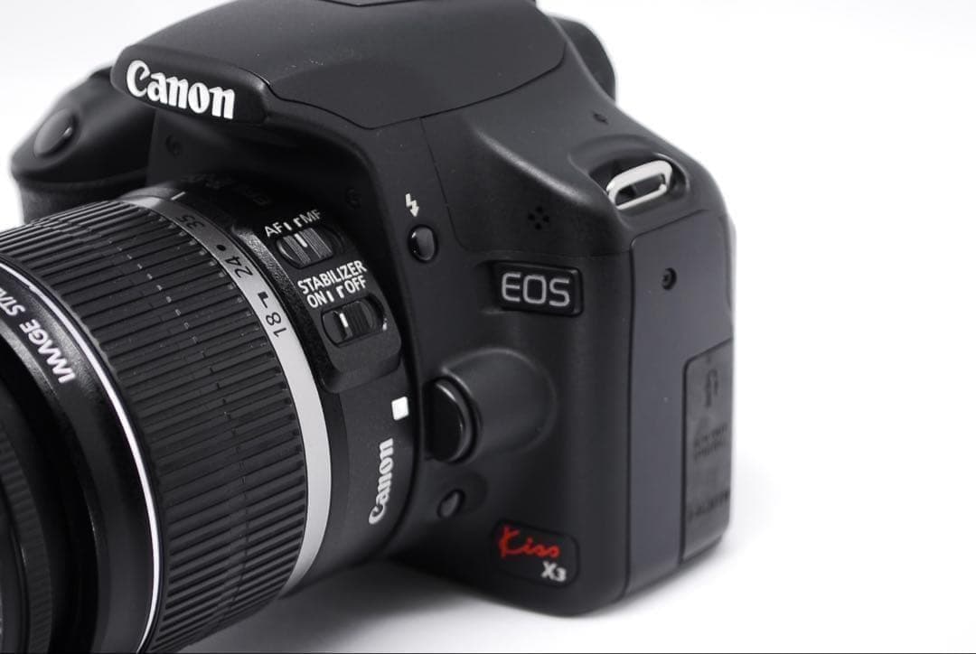 初心者向け✨軽量コンパクト✨Canon EOS Kiss X3✨Wレンズセット