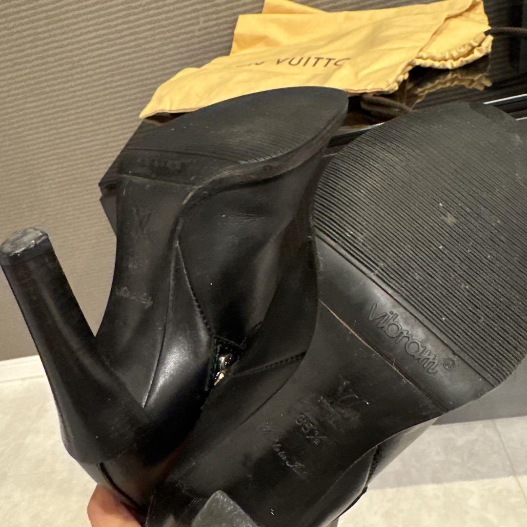 Louis Vuitton モノグラムミニ　ロングブーツ　35ハーフ