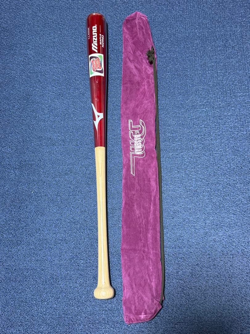 Mizuno 野球硬式用木製バット MZM62 バットケース付き