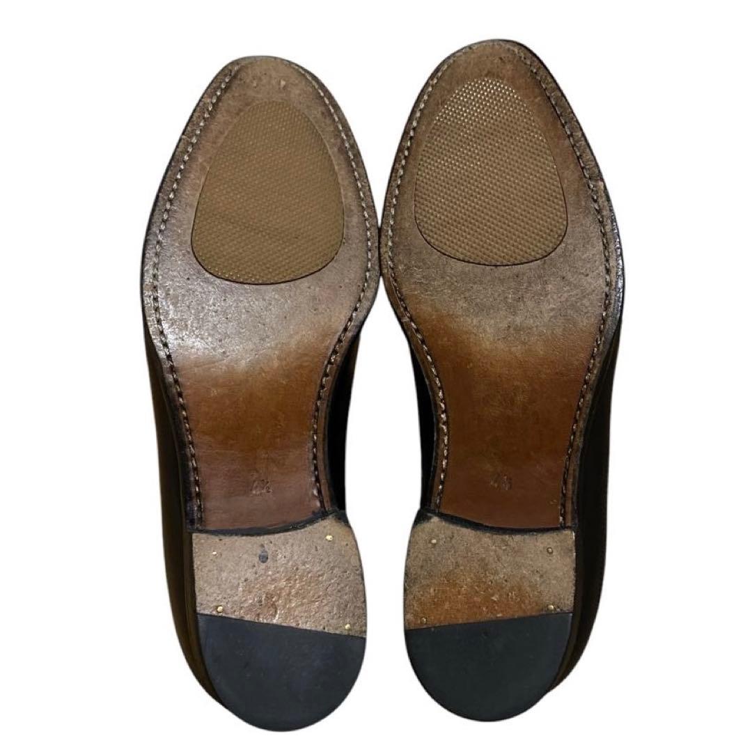 u*e様 美品 ジャランスリワヤ ウィングチップ （23.5㌢） レザー ブラッ