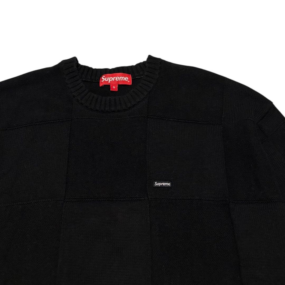 トップス Tonal Checkerboard Small Box Sweater S