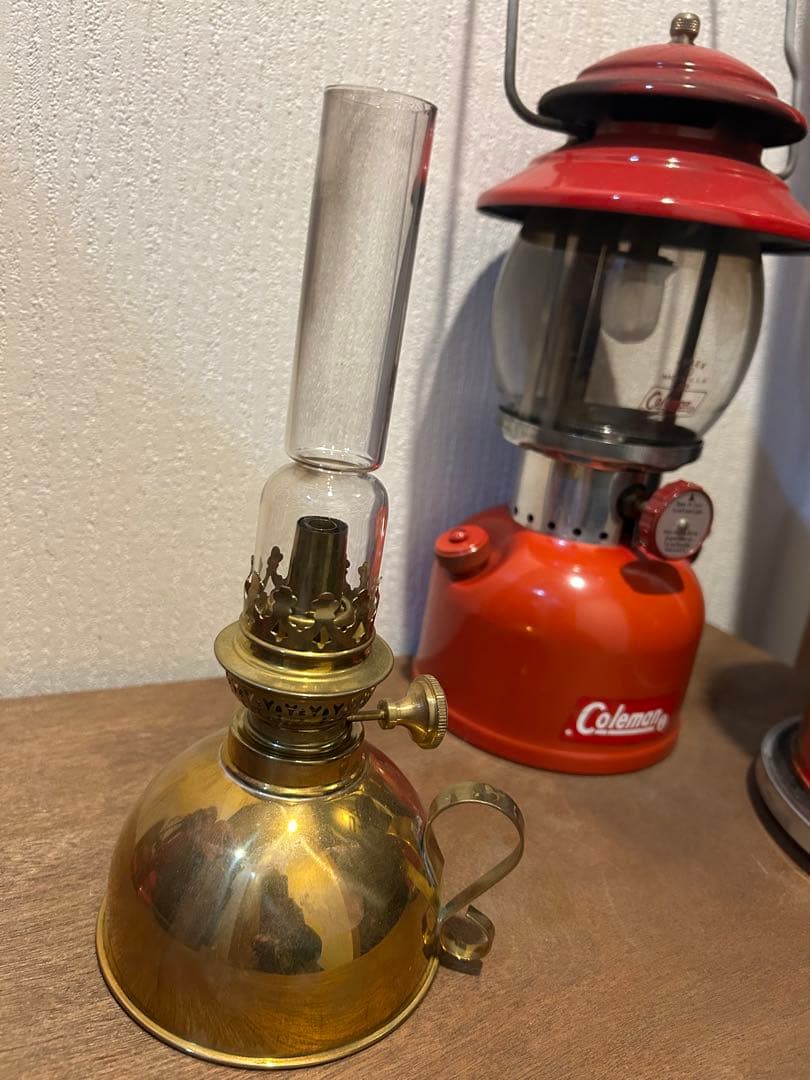 カールスクローナナイトランプ　N223M 真鍮製ランプ