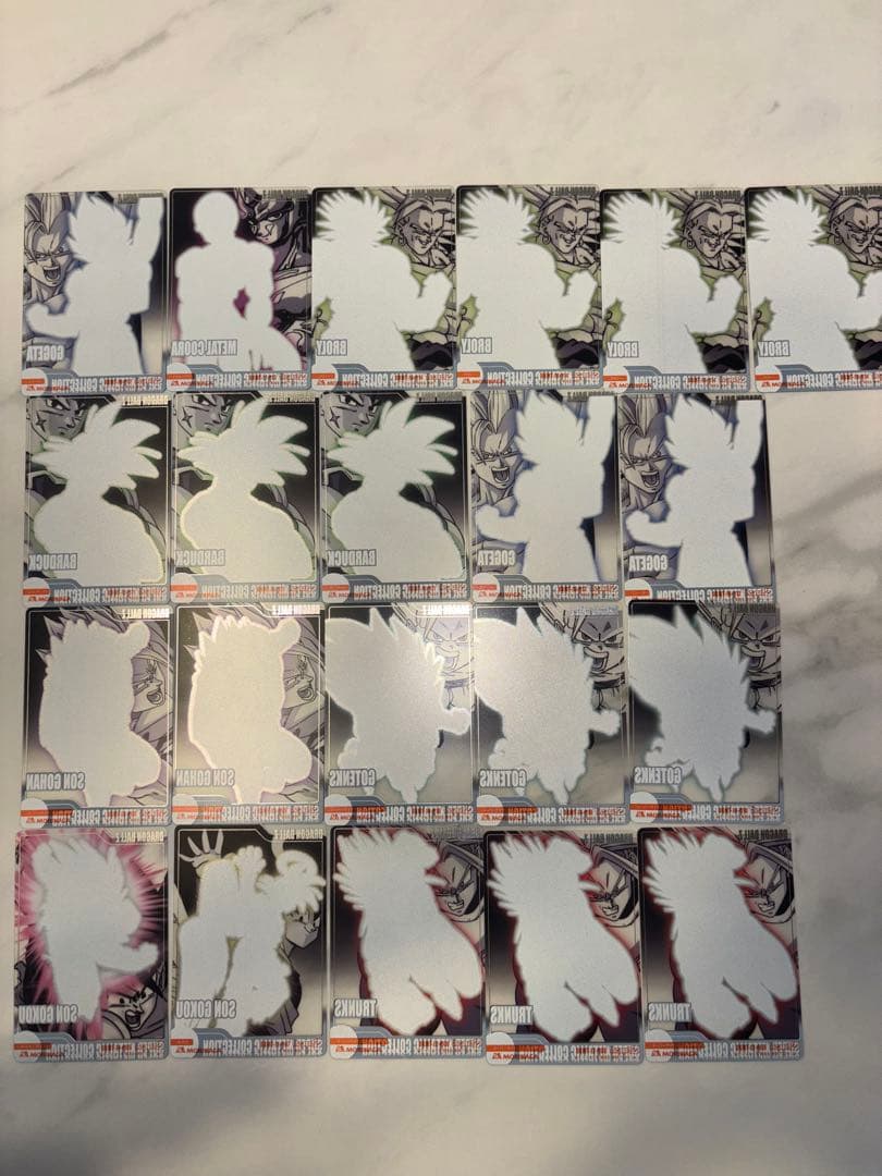 【激レア】森永ウエハースドラゴンボール スーパーメタリックコレクション