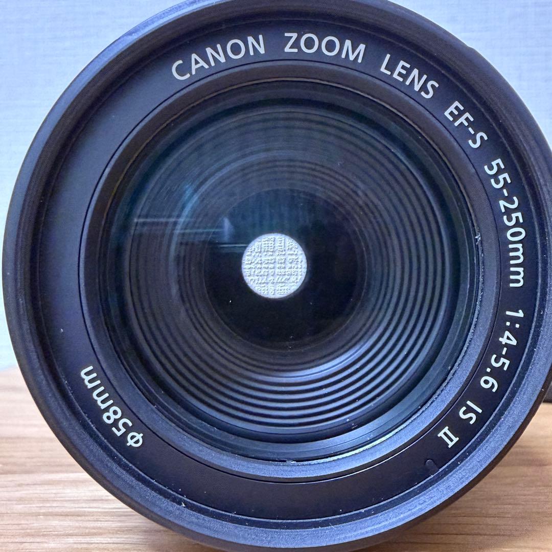 ☆美品☆ Canon EF-S 55-250mm F4-5.6 IS II