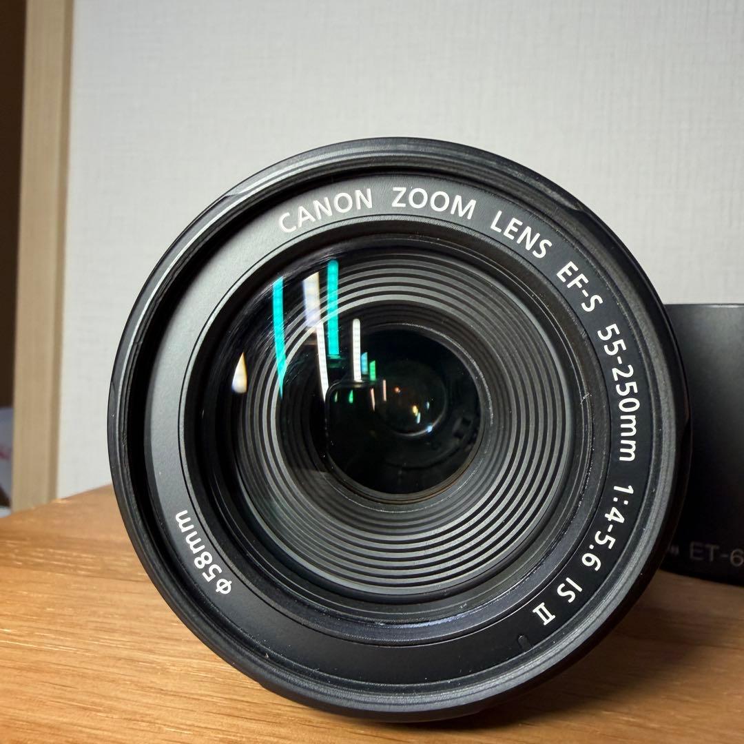 ☆美品☆ Canon EF-S 55-250mm F4-5.6 IS II