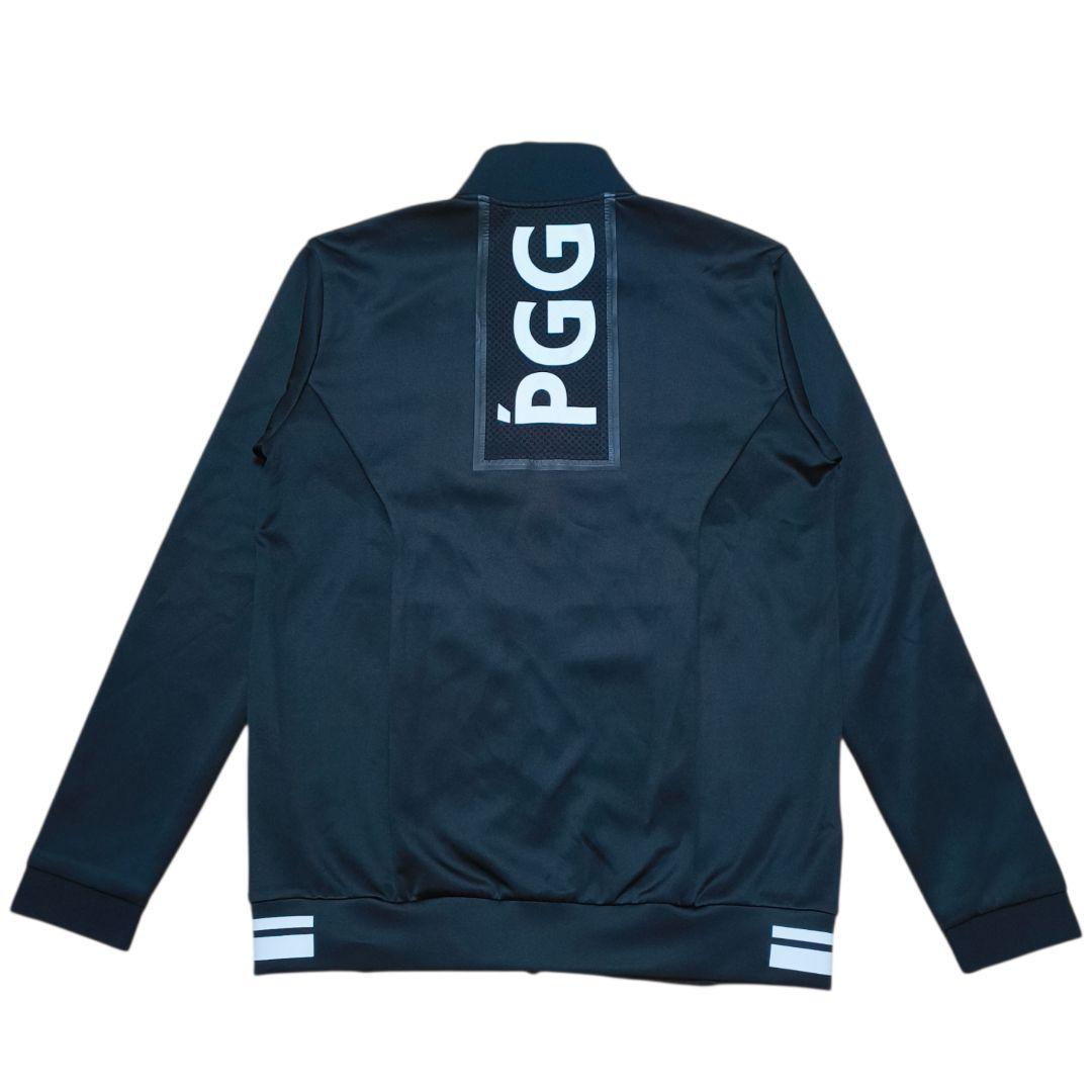 美品✨️PGG L相当 パーリーゲイツ フルジップ トラックジャケット ブラック
