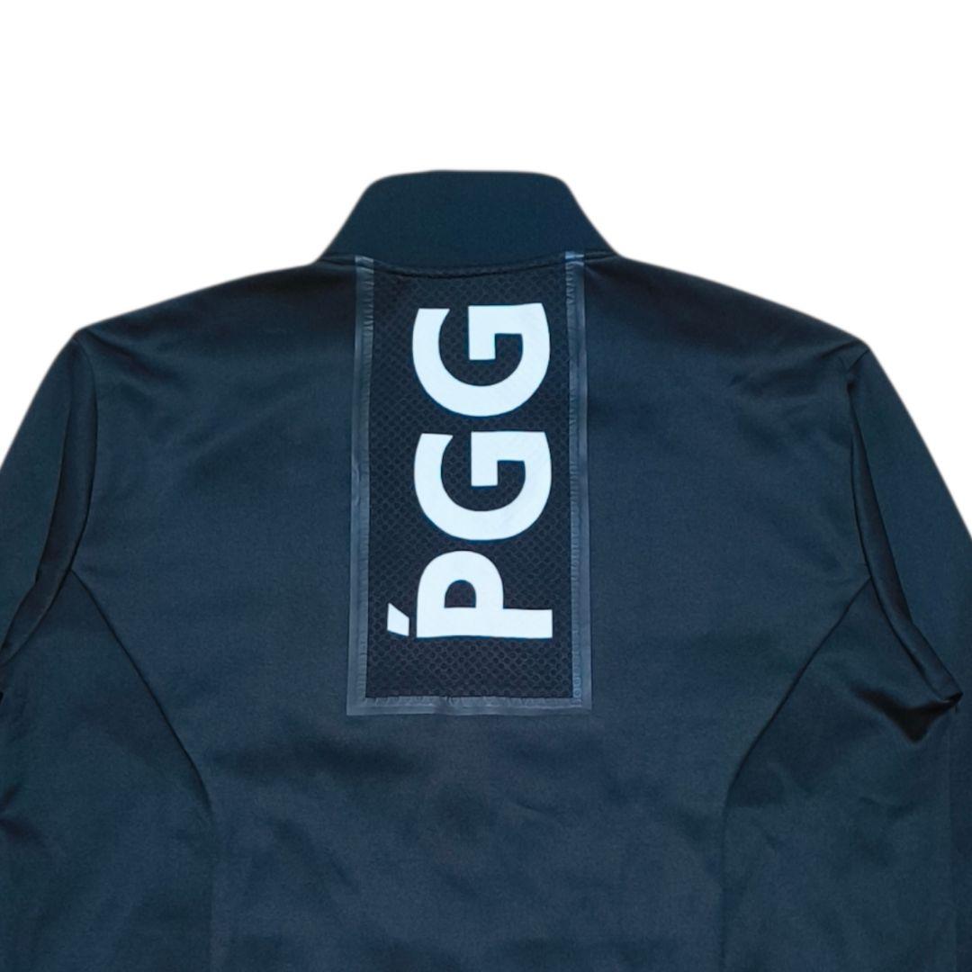 美品✨️PGG L相当 パーリーゲイツ フルジップ トラックジャケット ブラック