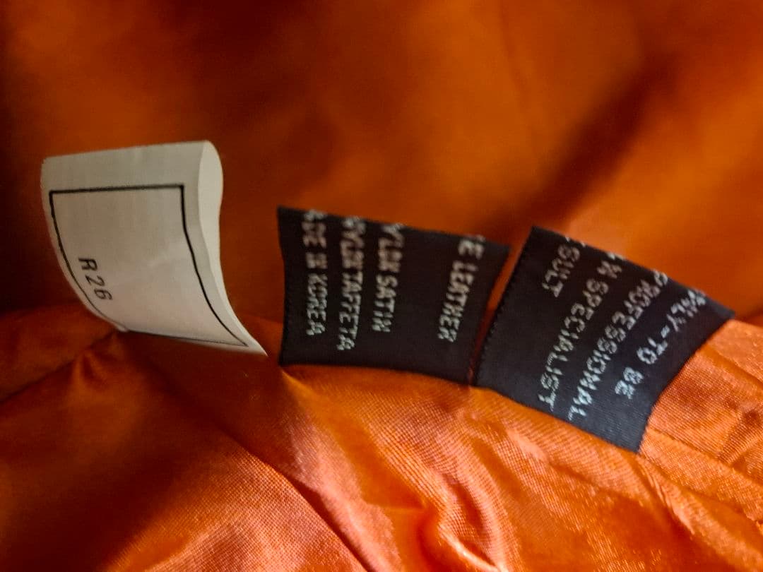 こ*の様 80s～90s リアルレザージャケット ボンバージャケット 韓国製