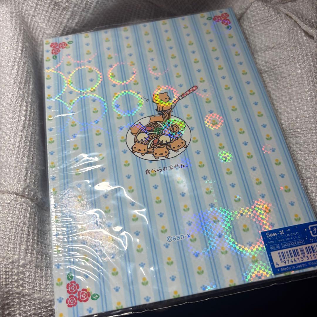 にゃんにゃんこ　にゃんこレストラン　メモリーブック（キラキラ）　サンエックス