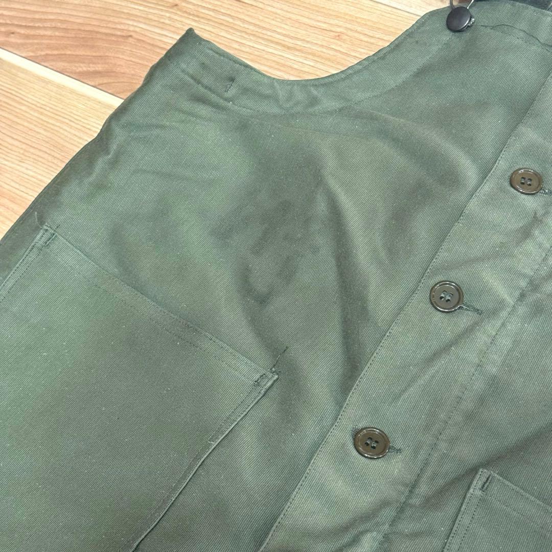 50's フランス軍 デッキパンツ デッドストック ステンシル