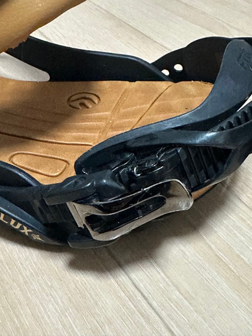 FLUX RL スノーボード バインディング Mサイズ ブラック×ブラウン