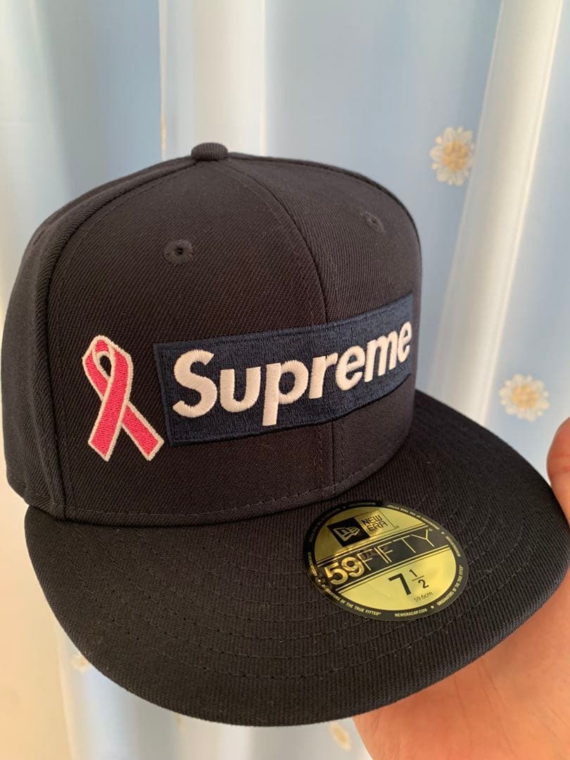 帽子 Supreme Breast Cancer Awareness Box Logo
