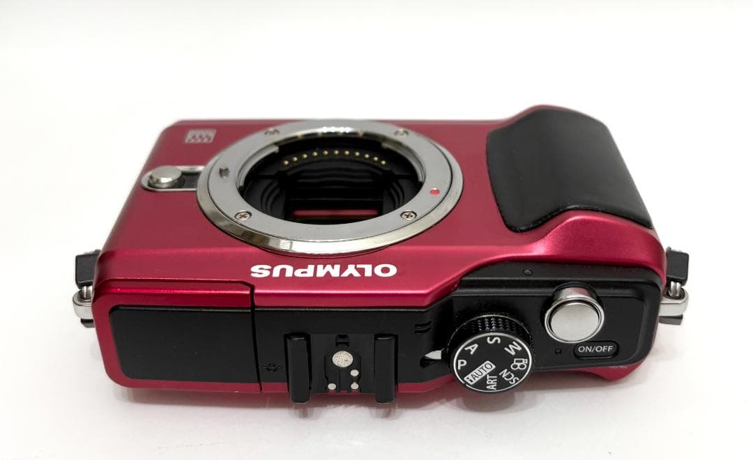 OLYMPUS ミラーレス一眼 E-PL2 ボディ　レッド