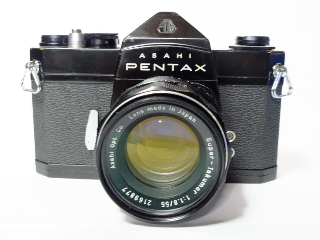 「実写確認整備品」アサヒペンタックスSLBK／スーパータクマー55mmf1.8付
