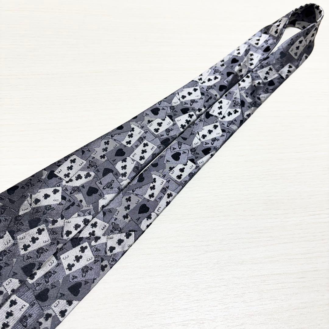 Vivienne Westwood ヴィヴィアン トランプ オーブロゴ ネクタイ