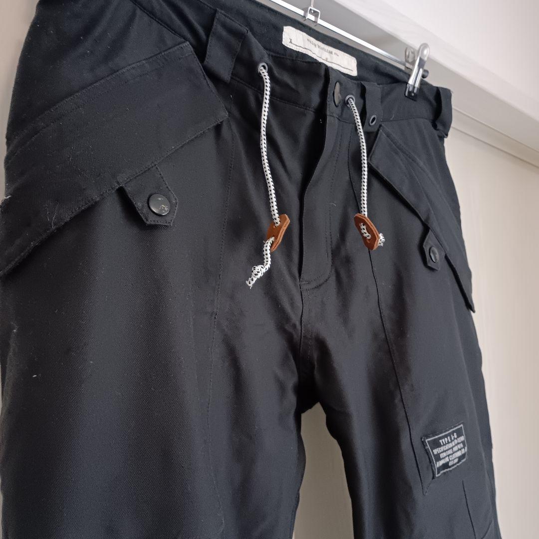 バートン アナログ　スノボー　ウェア　L 迷彩　ブラック　セットアップ　上下