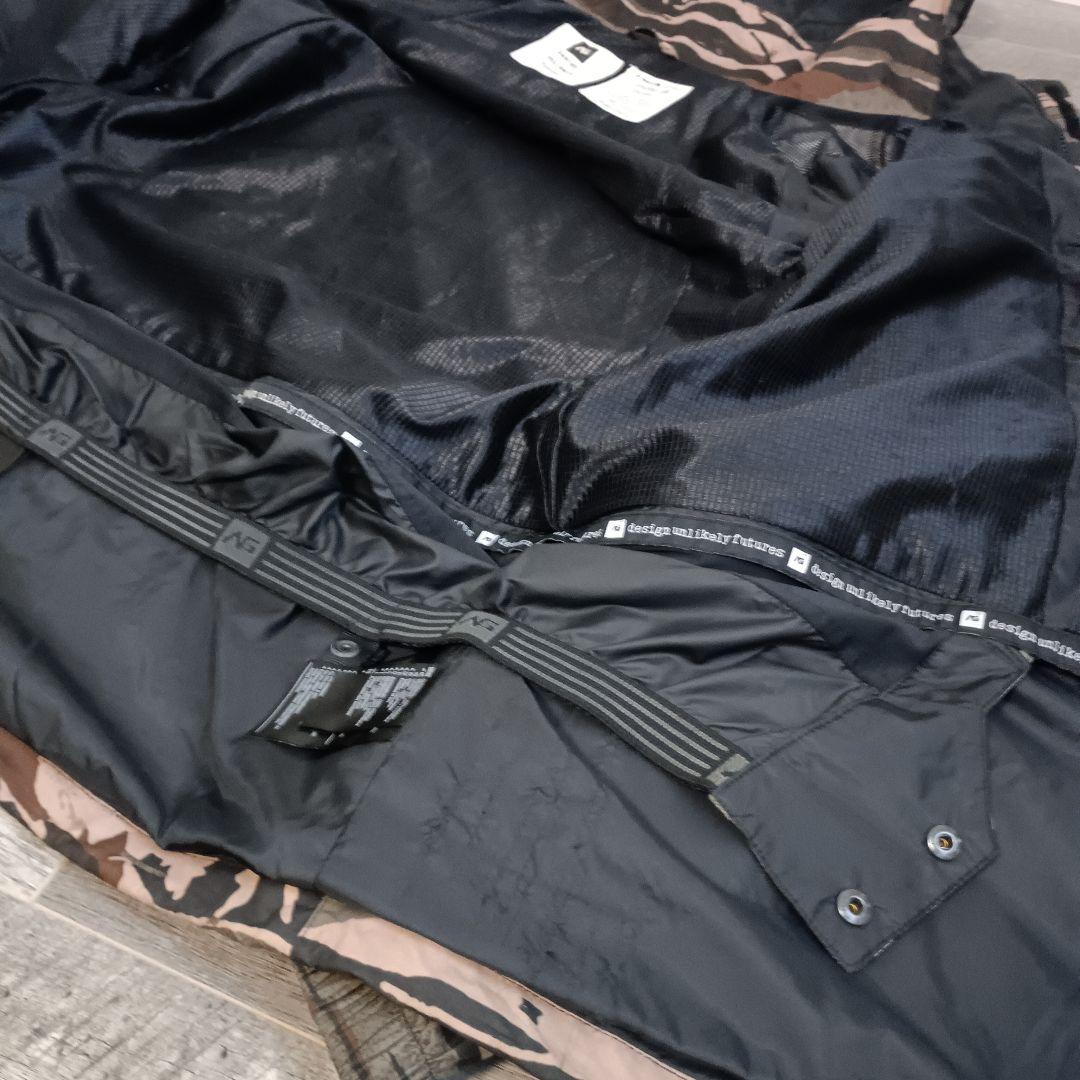 バートン アナログ　スノボー　ウェア　L 迷彩　ブラック　セットアップ　上下