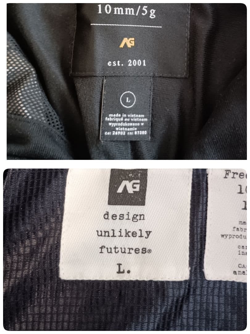 バートン アナログ　スノボー　ウェア　L 迷彩　ブラック　セットアップ　上下