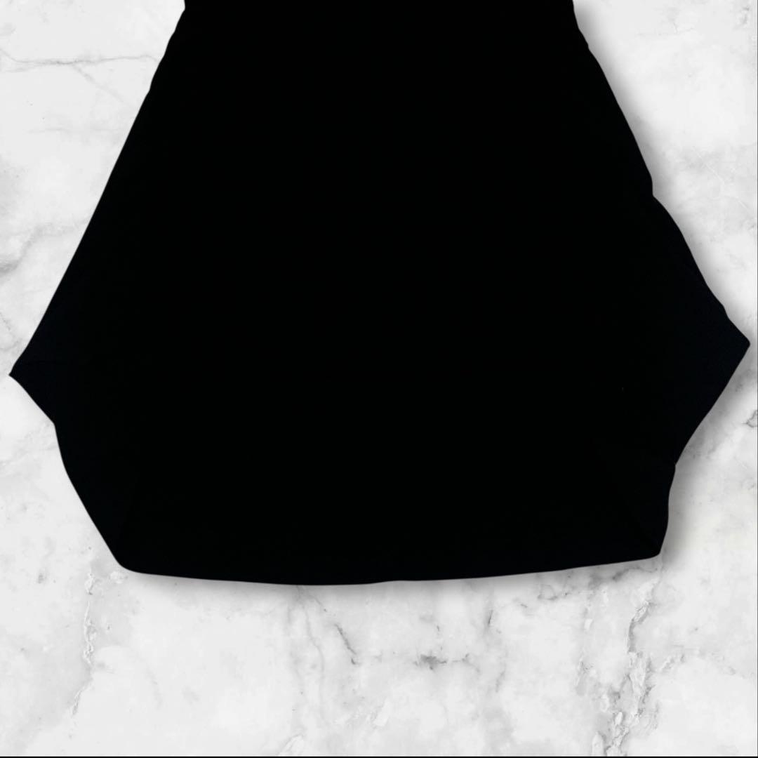 かりん✨マーガレットハウエル ソフトフランネル ブラックドレスワンピース