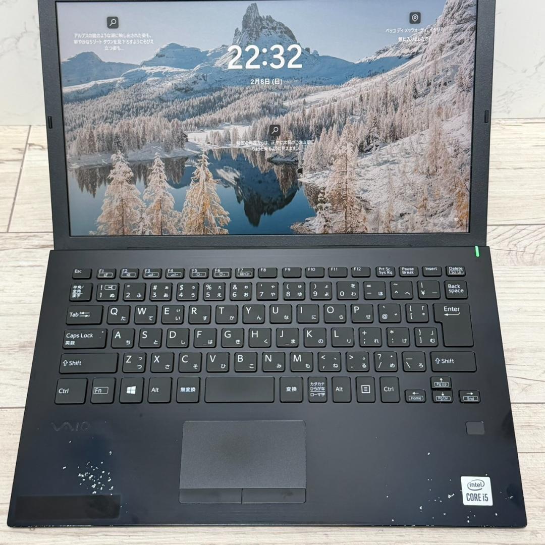 VAIO Pro PG i5 10世代 8GB SSD256GB バッテリー良好