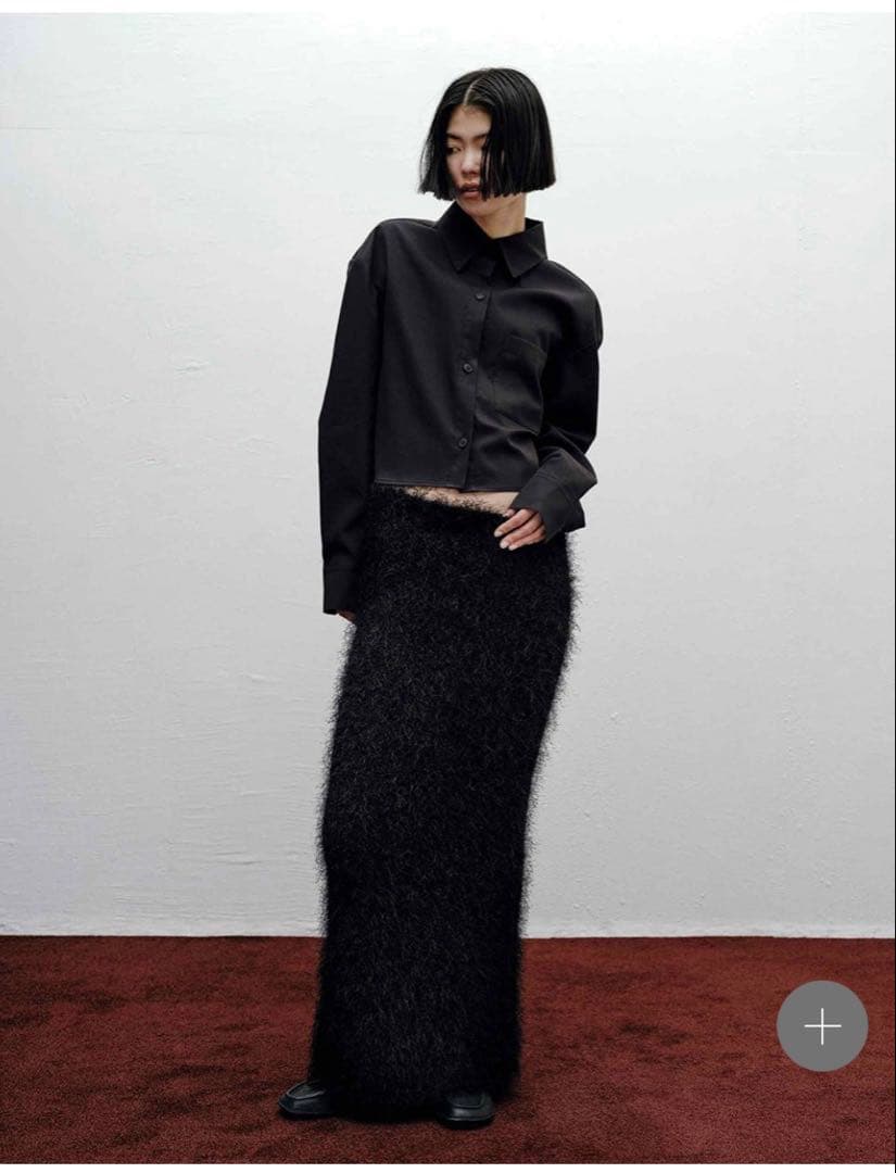 TODAYFUL Shaggy Knit Skirt シャギーニットスカート