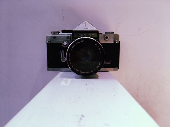 petri アンティークカメラ コミタミノルタ フィルム