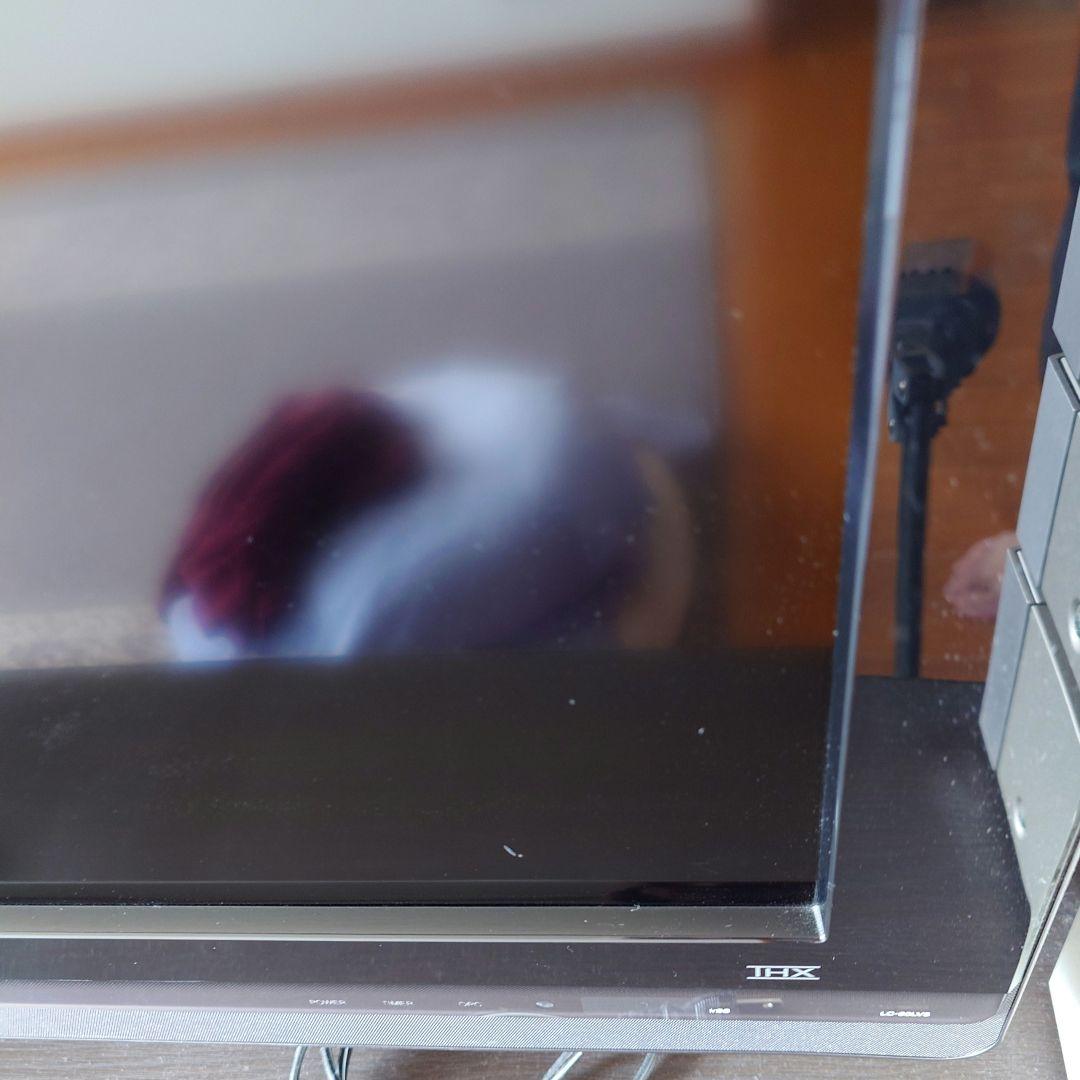 【美品】SHARP 液晶テレビ クアトロン 　LC-60LV3　3Dメガネ付