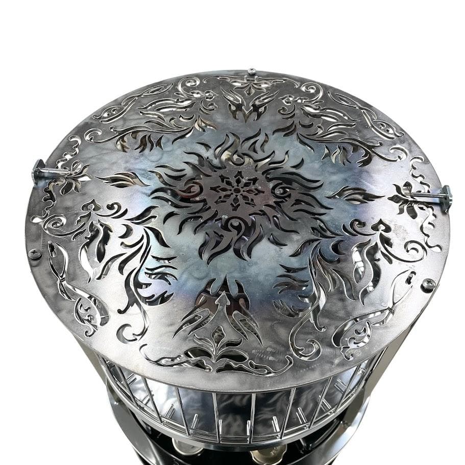 ●PASECO パセコ● 対流型石油ストーブ トライバル柄ストーブトップセット