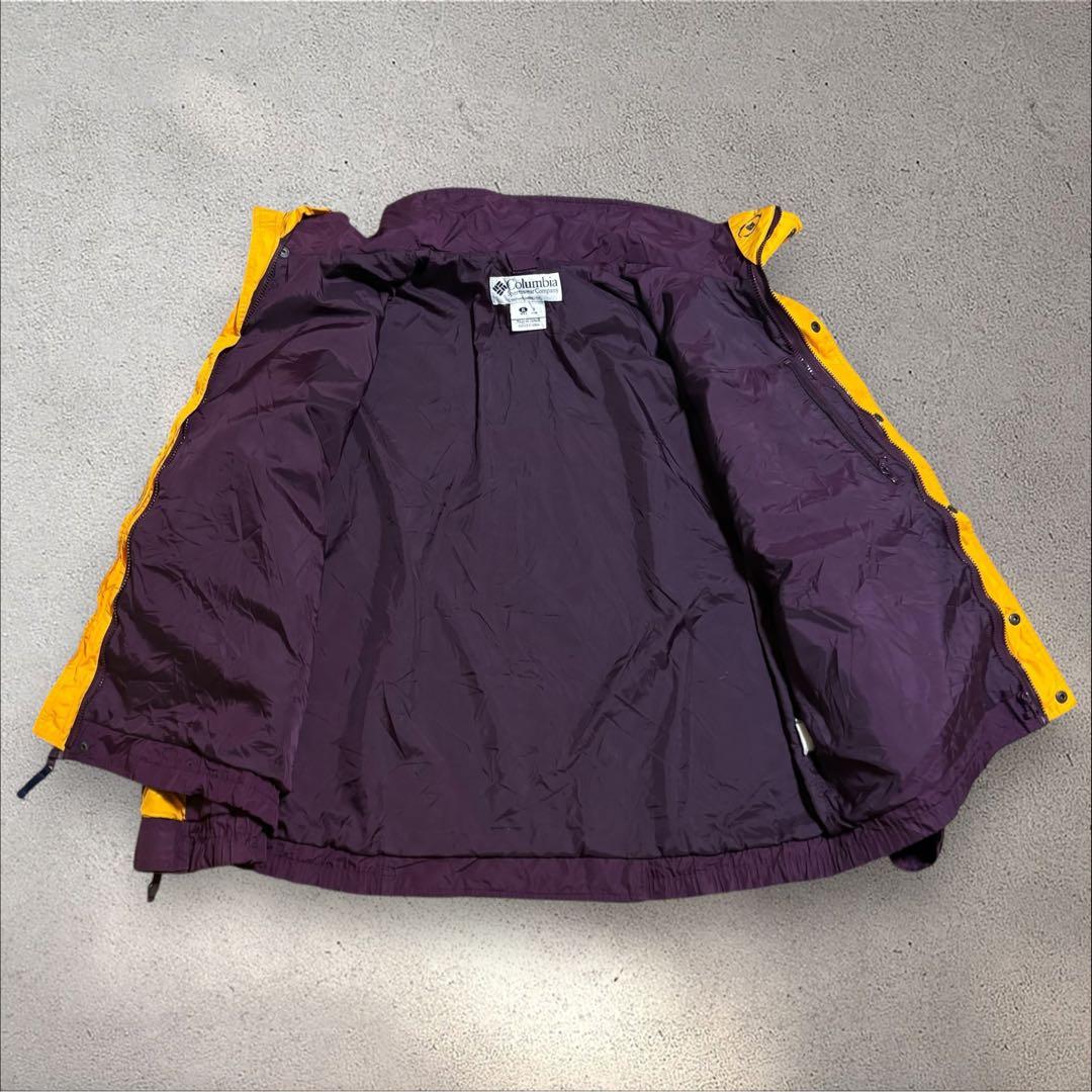 【I53】90s ColumbiaナイロンジャケットXLクレイジーカラー