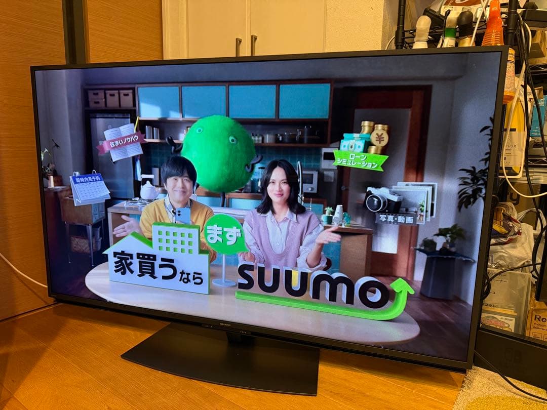 【美品】SHARP AQUOS 4K液晶テレビ 55インチ 4T-C55DN1