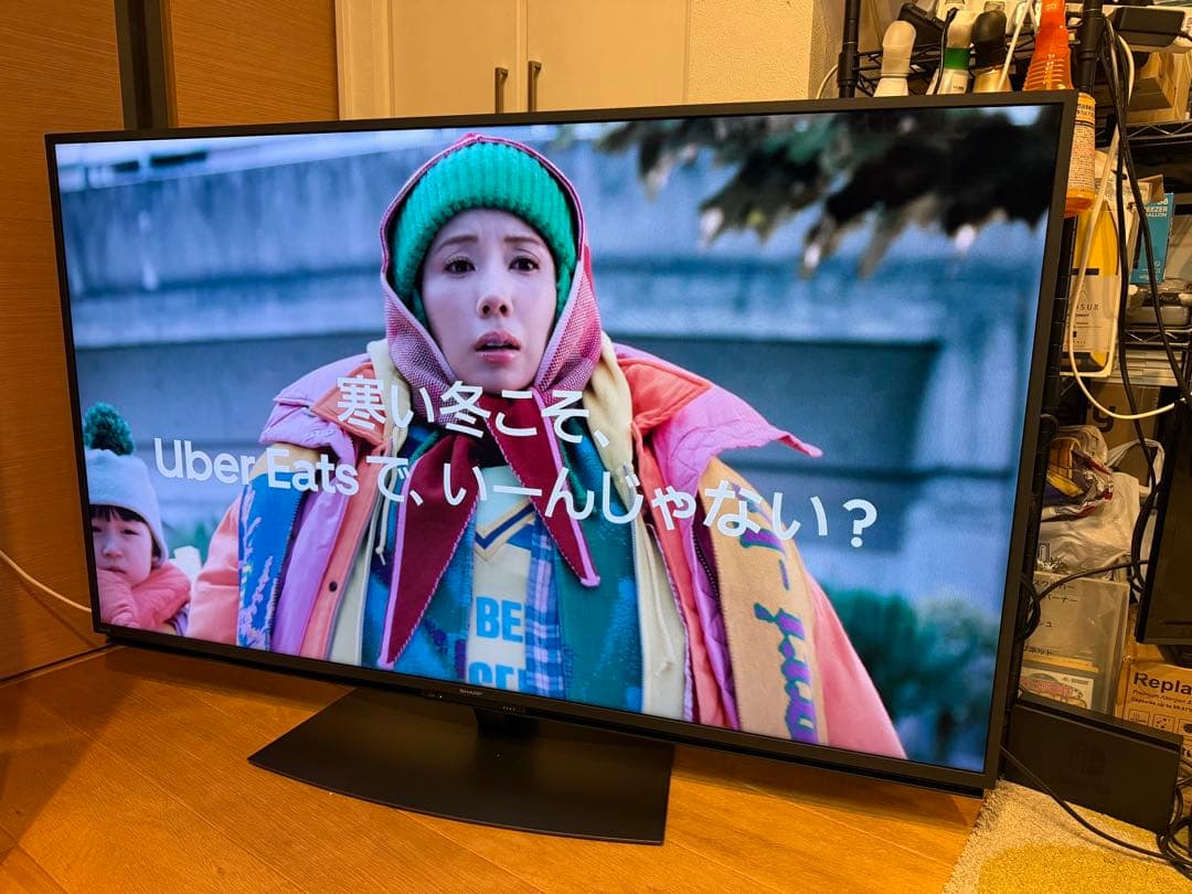 【美品】SHARP AQUOS 4K液晶テレビ 55インチ 4T-C55DN1