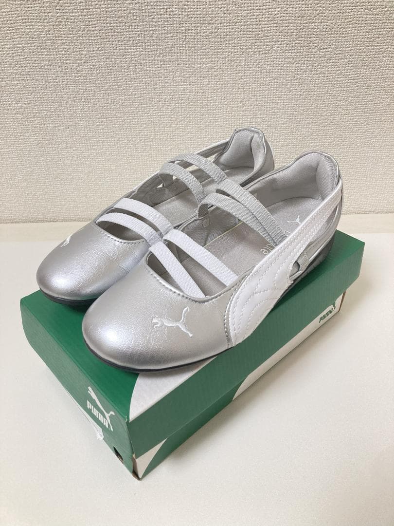 PUMA ウィメンズ スピードキャット バレエ メタリック スニーカー