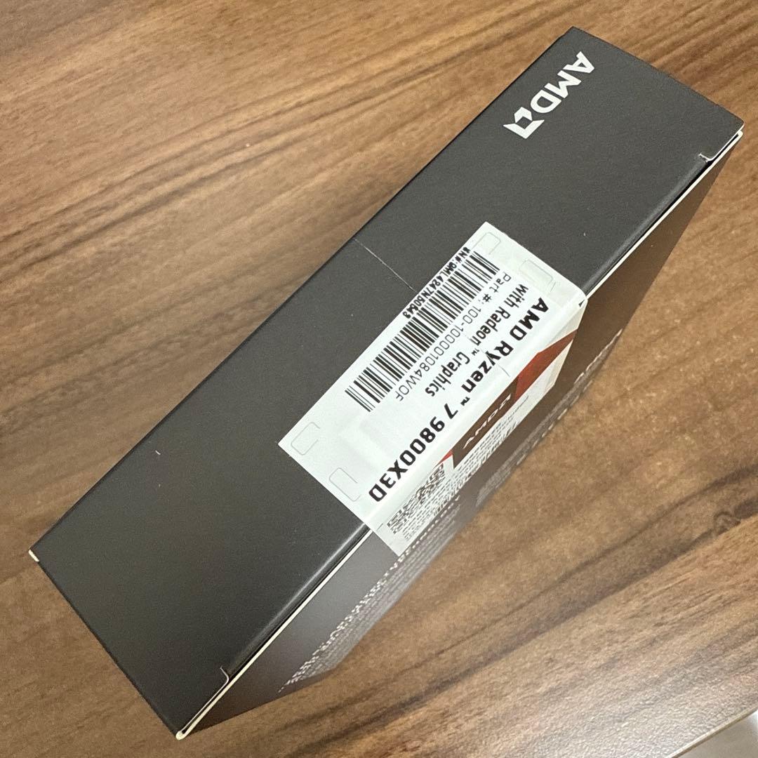 7*5様 AMD Ryzen 7 9800X3D CPU