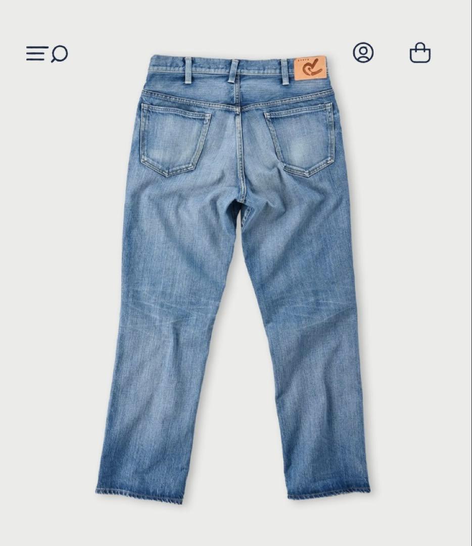 最終お値下げ25SS ライ麦デニムのクロスビー5（淡）　30インチ