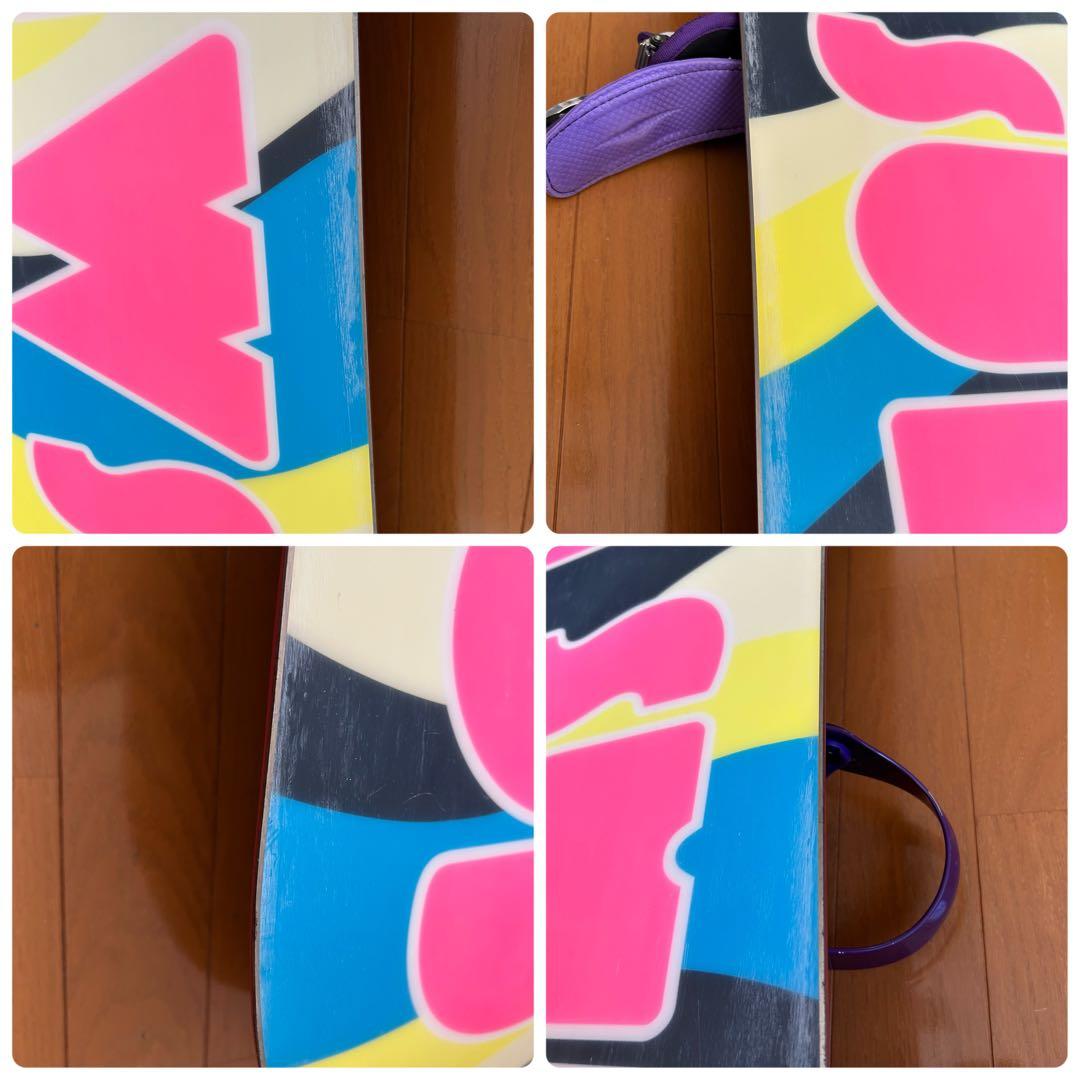 COSMIC SURF スノーボード 147cm ビンディング付き 初心者向け