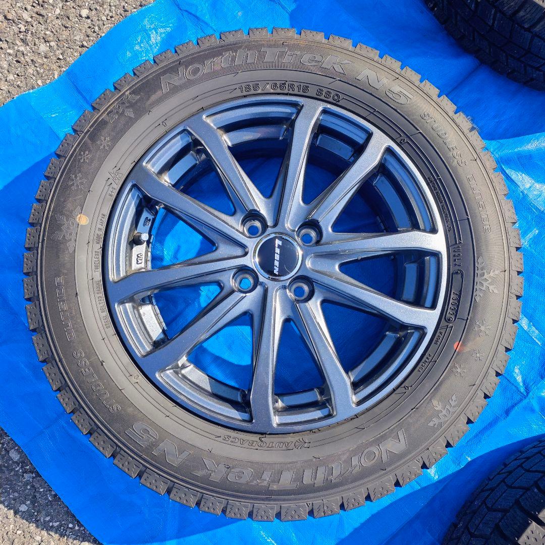 O*i様 185/65R15 NorthTreyN5 スタッドレスタイヤホイール