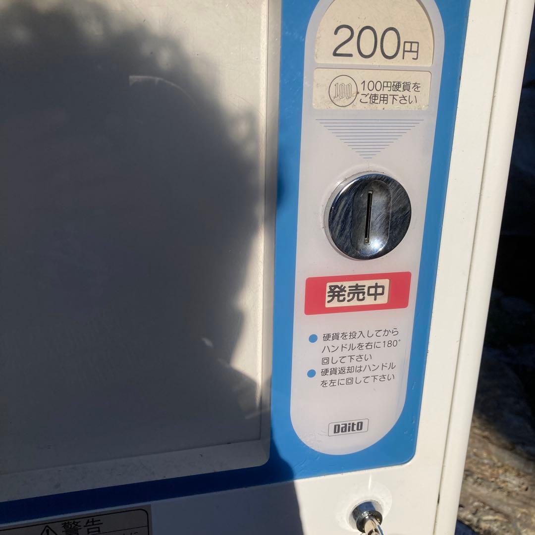 カードガチャ② ガチャマシン　手動式自動販売機　ダイト　DF-5 鍵新品