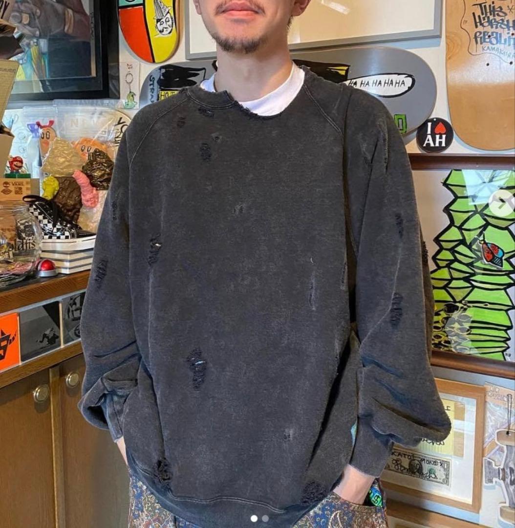 SSZ BORO CREW グレー M