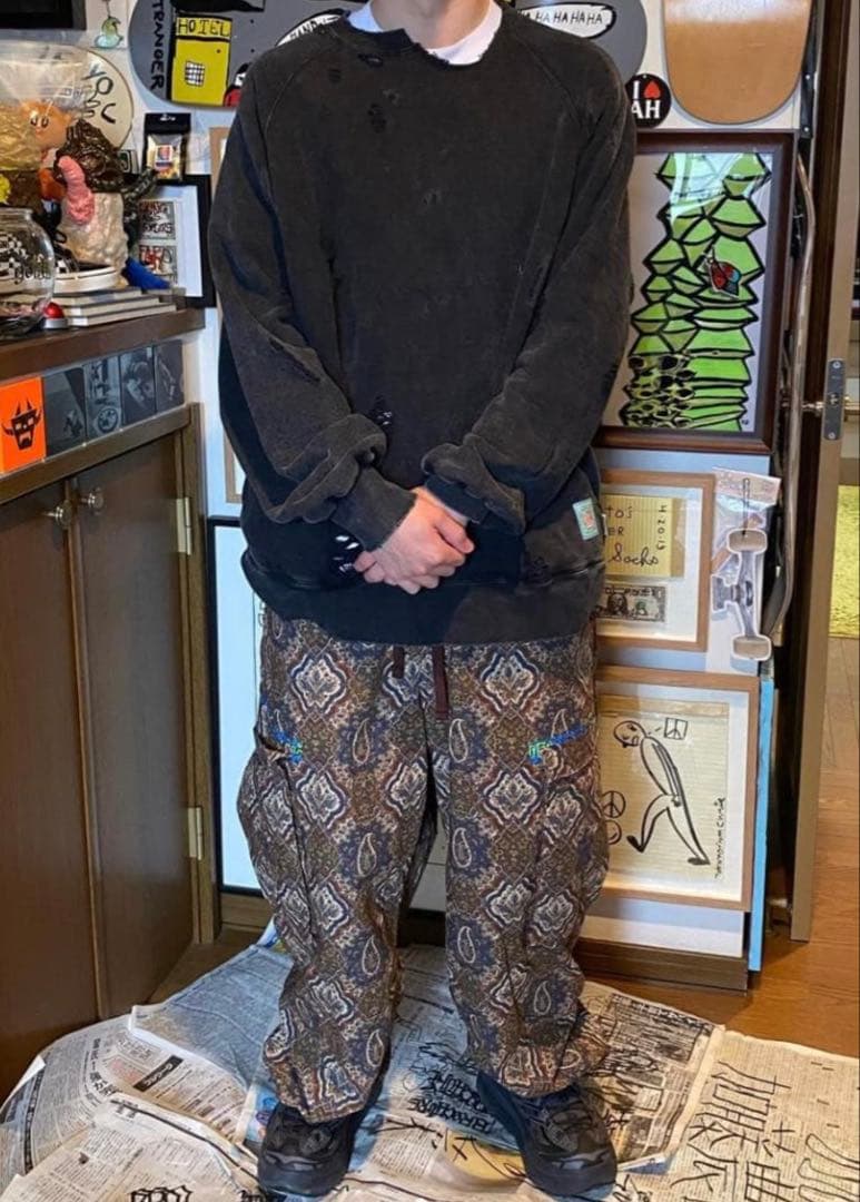 SSZ BORO CREW グレー M