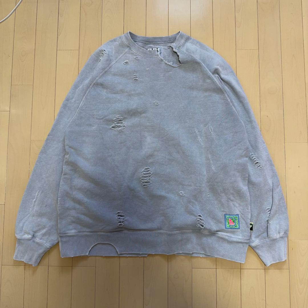 SSZ BORO CREW グレー M