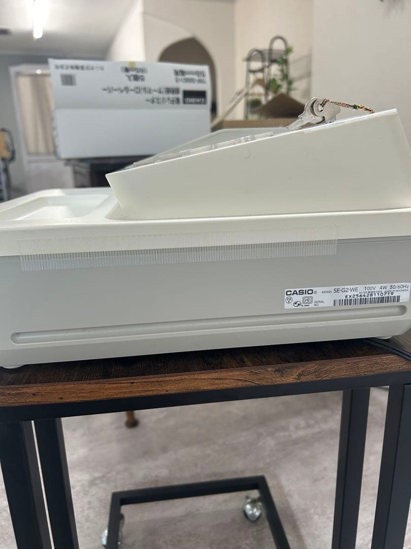 CASIO 電子レジスター 現金引き出し付き