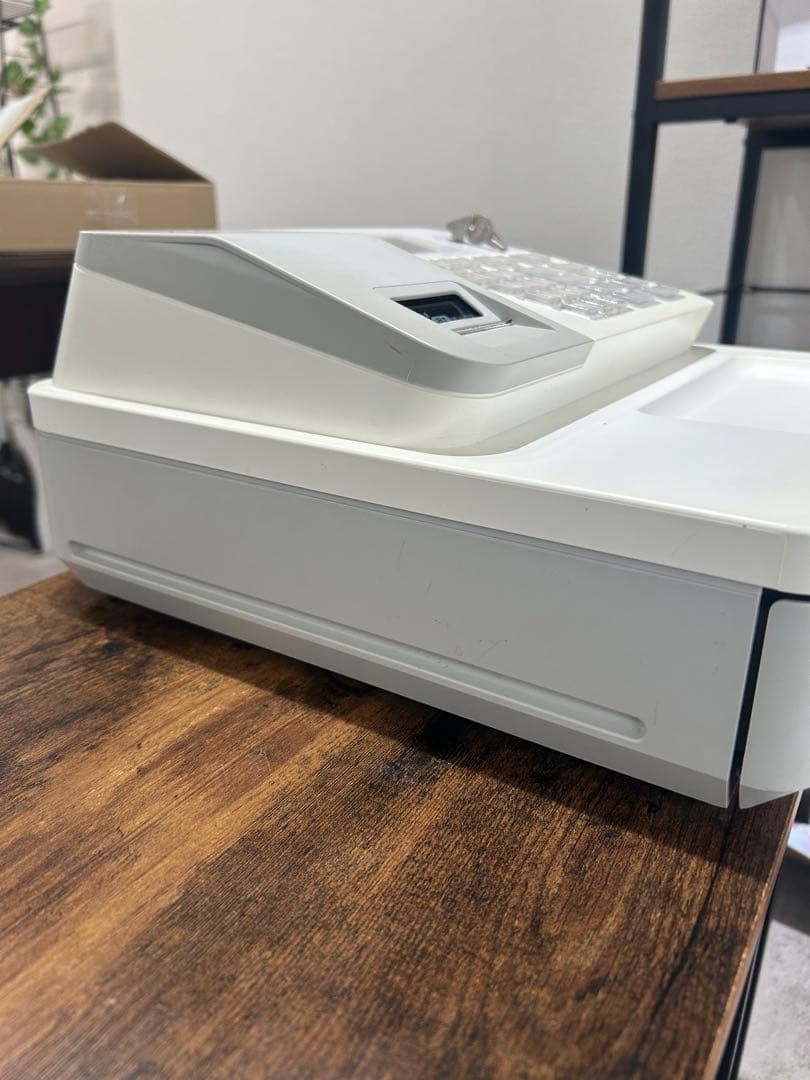 CASIO 電子レジスター 現金引き出し付き