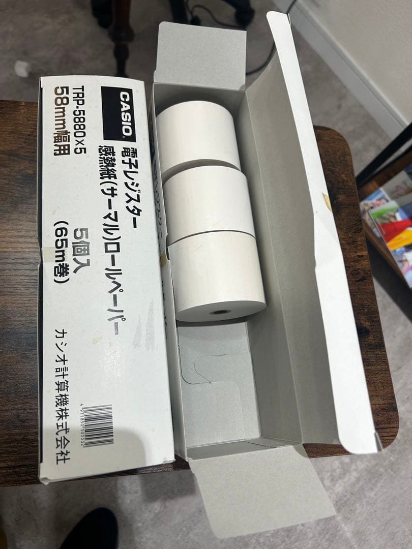 CASIO 電子レジスター 現金引き出し付き