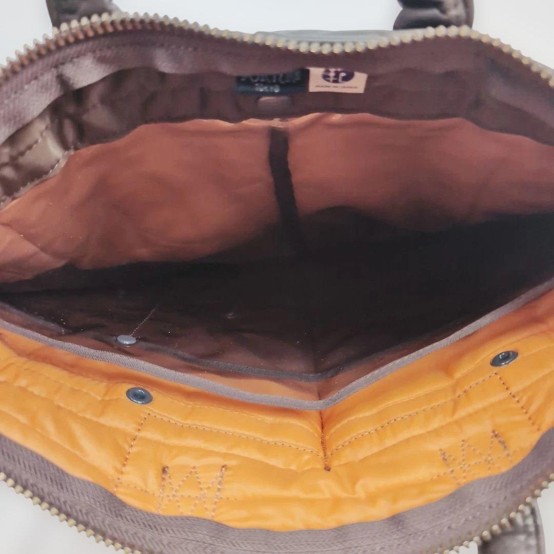 【美品】【希少】 ポーター タンカーオールレザー バッグ ダークブラウン